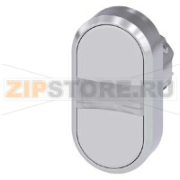 АКТУАТОР ДВОЙНОЙ КНОПКИ, 22MM, КРУГЛ., ГЛЯНЦЕВЫЙ МЕТАЛЛ, КНОПКА БЕЛАЯ, КНОПКА БЕЛАЯ ПЛОСКАЯS, С ГРАВИРОВКОЙ ЛАЗЕРОМ, ПЕРВЫЕ БУКВЫ СЛОВ - ВЕРХНИЙ РЕГИСТР, ДАЛЕЕ - НИЖНИЙ РЕГИСТР Siemens 3SU1050-3AB66-0AA0-Z&nbsp;Y15