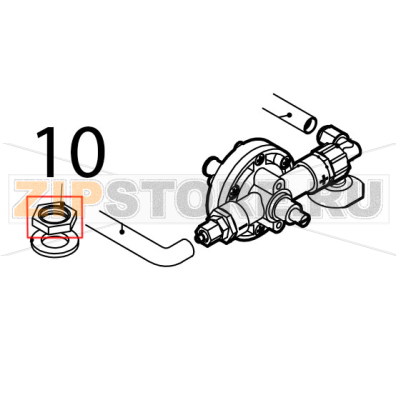 Lock nut Silanos N700 PS Lock nut Silanos N700 PSЗапчасть на деталировке под номером: 10