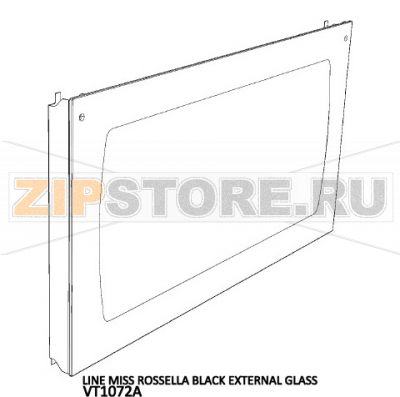 Line miss rossella black external glass Unox XFT 195 Line miss rossella black external glass Unox XFT 195Запчасть на деталировке под номером: 1Название запчасти на английском языке: Line miss rossella black external glass Unox XFT 195