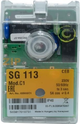 SAFETY RELAY SG 113 SATRONIC 