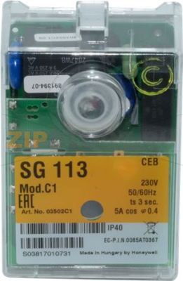 SAFETY RELAY SG 113 SATRONIC 