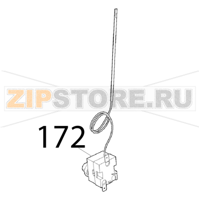 Safety thermostat unip. 330 °C Unox XVC 205E Safety thermostat unip. 330 °C Unox XVC 205EЗапчасть на деталировке под номером: 172