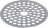 GRIGLIA INOX ø 132x2 mm