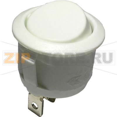 Переключатель клавишный 250 В/AC, 6 А, 1 x вкл/вкл TRU Components R13-112C W/W 