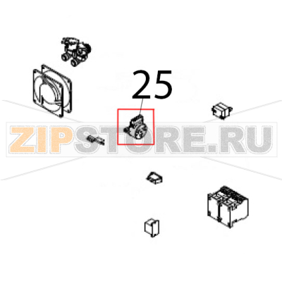 Motore camino hi-tech sens. - meteor Piron PF1006_PI1 Motore camino hi-tech sens. - meteor Piron PF1006_PI1Запчасть на деталировке под номером: 25