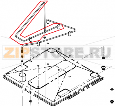 Pipeline cleaner cover x.10 welded 6.10/10.10 P3 CONVOTHERM OES 10.10     Pipeline cleaner cover x.10 welded 6.10/10.10 P3 CONVOTHERM OES 10.10Запчасть на сборочном чертеже под номером: 140Название запчасти на английском&nbsp;языке: Pipeline cleaner cover x.10 welded 6.10/10.10 P3 CONVOTHERM OES 10.10