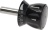 ADJUSTABLE KNOB BLACK ø 18x118 mm