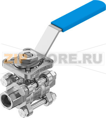 Кран шаровой Festo VZBE-1/4-WA-63-T-2-F0304-M-V15V15 
