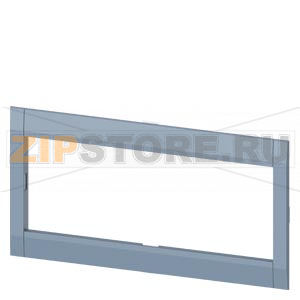 cover frame 183.6x 70.7mm (WxH) accessory for: circuit breaker 4-pole without TMTU/ETU access 3VA5 400/600 3VA6 400/600 Siemens 3VA9374-0SB10 