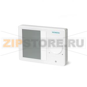 RDG100T/H - Комнатный термостат, AC 230 В, для фанкойлов и универсальных приложений, 7-дневный таймер, горизонтальное исполнение Siemens RDG100T/H 