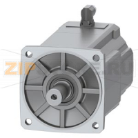 SIMOTICS S-1FK2 CT Серводвигатель М0 = 40 Нм; PN = 6,4 кВт при нн = 2000 оборотов в минуту (380-480); PN = 3,9 кВт при нн = 1000 оборотов в минуту (200-240 В); С удерживающим тормозом; Степень защиты IP65; Цилиндрический вал D38x80 мм; Абсолютный датчик о