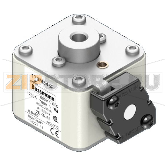 Предохранитель, 1250 A, AC 600 В, 200 кА, size 2, aR, IEC UL Eaton FUSE 1250A 600V 2BKN/65 AR UC 