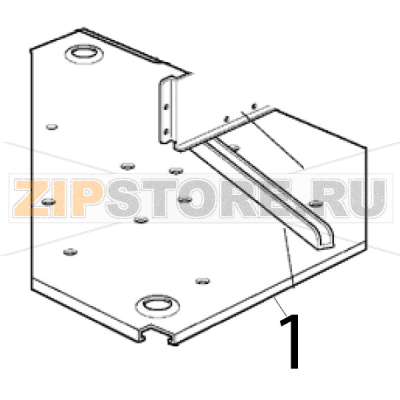 Gehäuse Scotsman EC 126 AS Gehäuse Scotsman EC 126 ASЗапчасть на деталировке под номером: 1