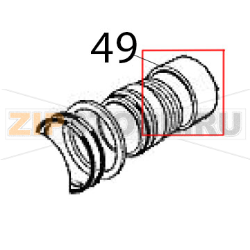 Anello distanziere Scotsman MAR 301 SPLIT Anello distanziere Scotsman MAR 301 SPLITЗапчасть на деталировке под номером: 49