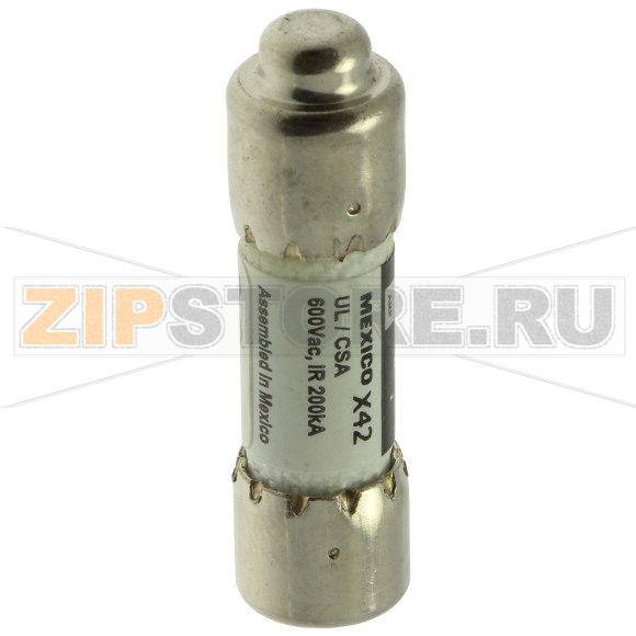 Предохранитель, 2 A, AC 600 В, 200 кА, 10x38 мм, CC, UL, быстродействующий Eaton CLASS CC FAST AC 