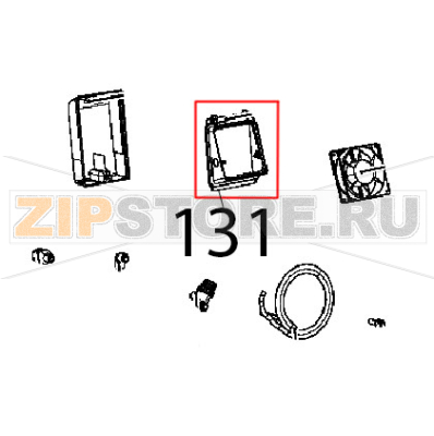 Cooling down fan support CT BT Unox XB 895 Cooling down fan support CT BT Unox XB 895Запчасть на деталировке под номером: 131