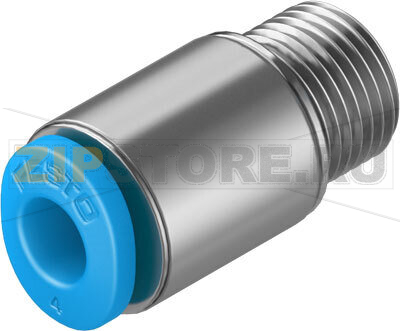 Штуцер с цанговым соединением Festo QSM-M7-4-I-100 