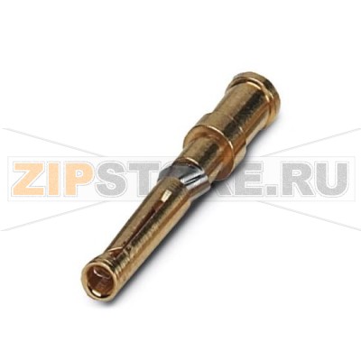 Механически обработанный обжимной контакт 1 Phoenix Contact CK1,6-ED-1,00BU AU 6er, гнездовой, отдельный, сечение 0,75 - 1,00 мм², позолоченный.Минимальный заказ: 100 шт.Упаковка: 100 шт.