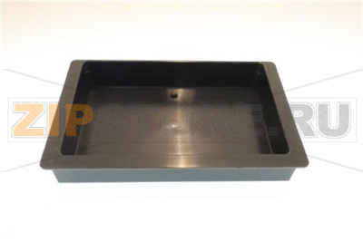 CASSETTA RACC. ACQUA ABS NERA 196X122 