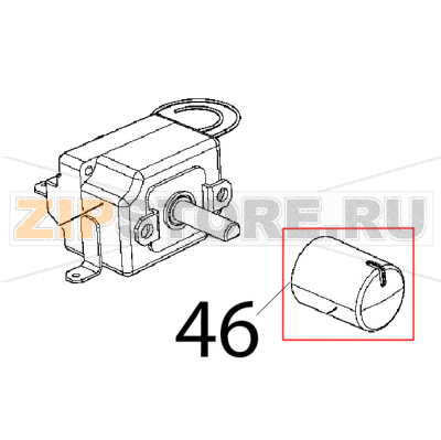 Manopola termostato lievitatore 0-70 °C Unox XL 413 Manopola termostato lievitatore 0-70 °C Unox XL 413Запчасть на деталировке под номером: 46