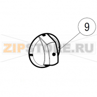 Pastacooker grey knob Tecnoinox CP70E7