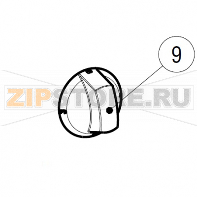 Pastacooker grey knob Tecnoinox CP70E7 Pastacooker grey knob Tecnoinox CP70E7Запчасть на деталировке под номером: 9Название запчасти Tecnoinox на английском языке: Pastacooker grey knob Tecnoinox CP70E7