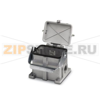 Приборный корпус HEAVYCON B 48 Phoenix Contact HC-B 48-SMLD-100/O2M40 с одной защелкой, высота 100 мм, с опорами 2 x M40, с крышкой.Минимальный заказ: 1 шт.Упаковка: 1 шт.