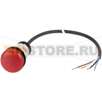 Оптический элемент для сигнальных колонн, красный, 24 В DC/AC: 1 шт Eaton C22-L-R-24-P64