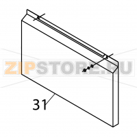 Complete lower side panel Fagor FI-2700I