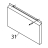 Complete lower side panel Fagor FI-2700I