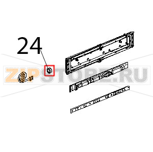 Ferrite emi round mod. Unox XBC 815G Ferrite emi round mod. Unox XBC 815GЗапчасть на деталировке под номером: 24