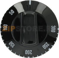 ЧЕРНАЯ РУЧКА Ø 50 ММ 50-300°C