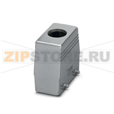 Сальниковый корпус HEAVYCON B16 Phoenix Contact HC-B 16-TFQ-76/O1STM32G с двумя защелками, высота 76 мм, резьба 1xM32, прямой ввод кабеля.Минимальный заказ: 10 шт.Упаковка: 10 шт.