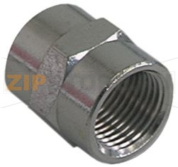 RACCORDO ø  3/4F - 3/4F  NICHELATO 