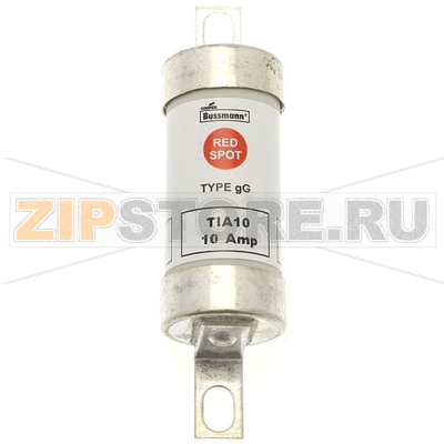 Предохранитель, 10 A, AC 660 В, DC 460 В, 80 кА, BS88/A2, 22x86 мм, gL/gG, BS Eaton 10A 660V AC/ 