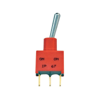 Тумблер 250 В/AC, 2 А, 1 x вкл/выкл/вкл, 1 шт TE Connectivity 3-1825142-1