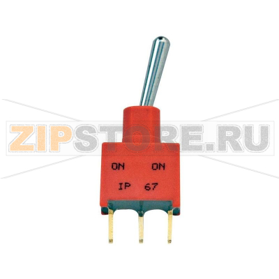 Тумблер 250 В/AC, 2 А, 1 x вкл/выкл/вкл, 1 шт TE Connectivity 3-1825142-1 