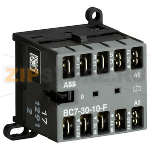 Миниконтактор BC7-30-10-F, 12 A, 400 B, AC3, катушка: 110 B/DС ABB GJL1313003R0104 