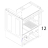 Front panel without door Fagor FI-48 B