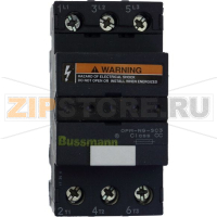 Держатель предохранителя, 30 A, AC 600 В, 3P, UL, CSA Eaton 45MM 3 PHASE FUSE HOLDER CC FUSES