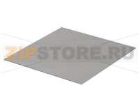 Плата передняя, 2 mm, алюминий, прозрачно анодированный Bopla BO FP 50045