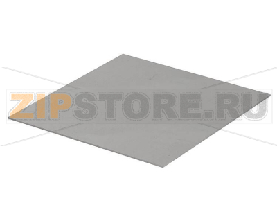 Плата передняя, 2 mm, алюминий, прозрачно анодированный Bopla BO FP 50045 