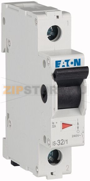 Выключатель нагрузки, 32А, 1 полюс Eaton IS-32/1 