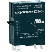 Реле твердотельное 5 А, однофазное, 48 В/DC, 1 шт Crydom ED06C5