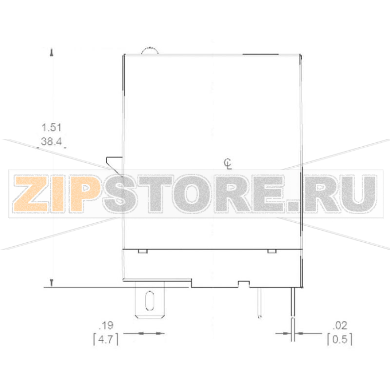 Реле твердотельное 5 А, однофазное, 48 В/DC, 1 шт Crydom ED06C5 
