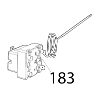 Term. sic. bip. 350 °C, riarmo manuale Unox XFT 110
