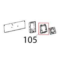 Supporto ventola raffreddamento c Unox XBC 615EG