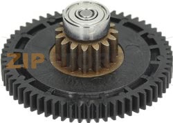 GEAR WHEEL GROUP WITH BEARINGS 