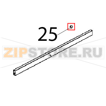 Calamita D=22.9 mm per microporta Unox XBC 1005E Calamita D=22.9 mm per microporta Unox XBC 1005EЗапчасть на деталировке под номером: 25