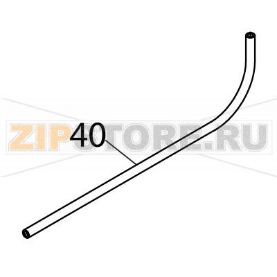 Rubber pipe Ø24xØ14x800 Fagor FI-2700I Rubber pipe Ø24xØ14x800 Fagor FI-2700IЗапчасть на деталировке под номером: 40Название запчасти Fagor на английском языке: Rubber pipe Ø24xØ14x800 FI-2700I.